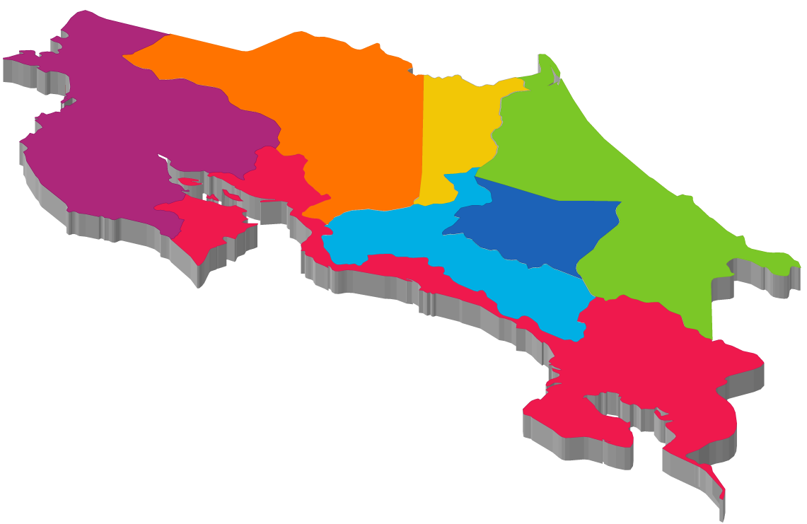 Mapa zonas de trabajo